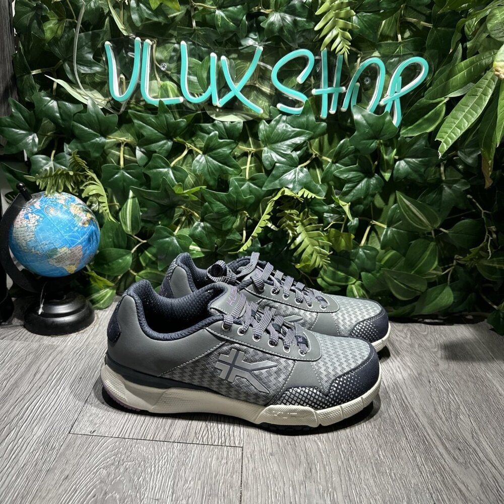 Kuru Quantum Gray Mesh Running Trainer Plantar Orthopedic  Women's US 9 Wide
